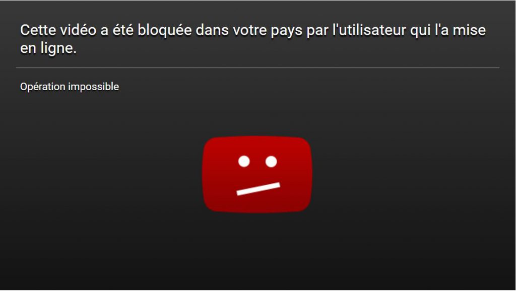 Comment Regarder Une Video Bloquée Dans Votre Pays Regarder une vidéo bloquée dans votre pays sur YouTube – Le Blog de Cart'