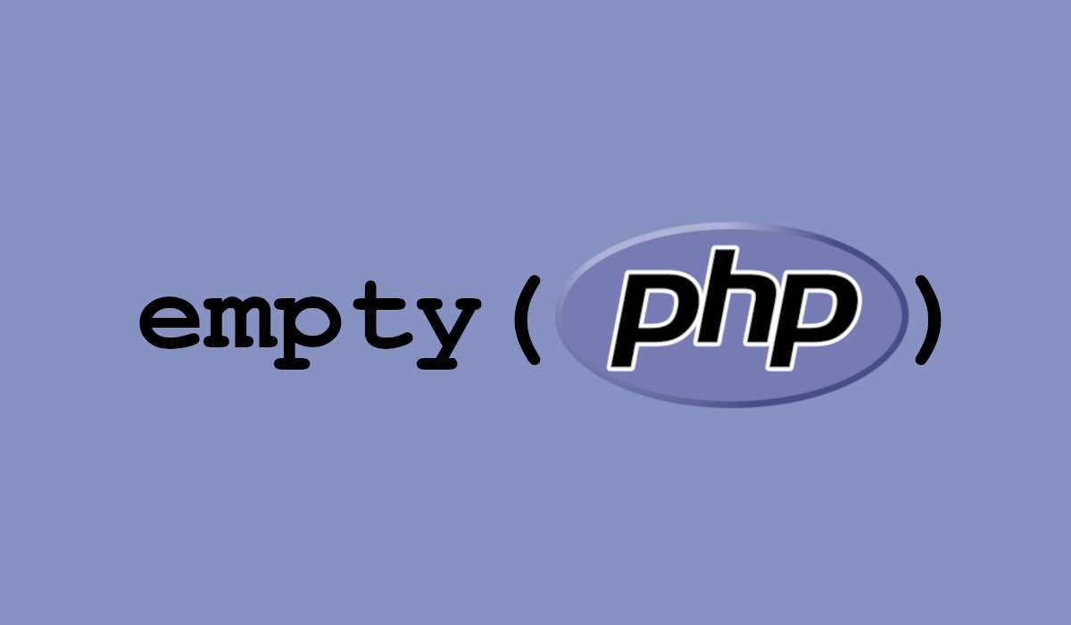 PHP - Empty()